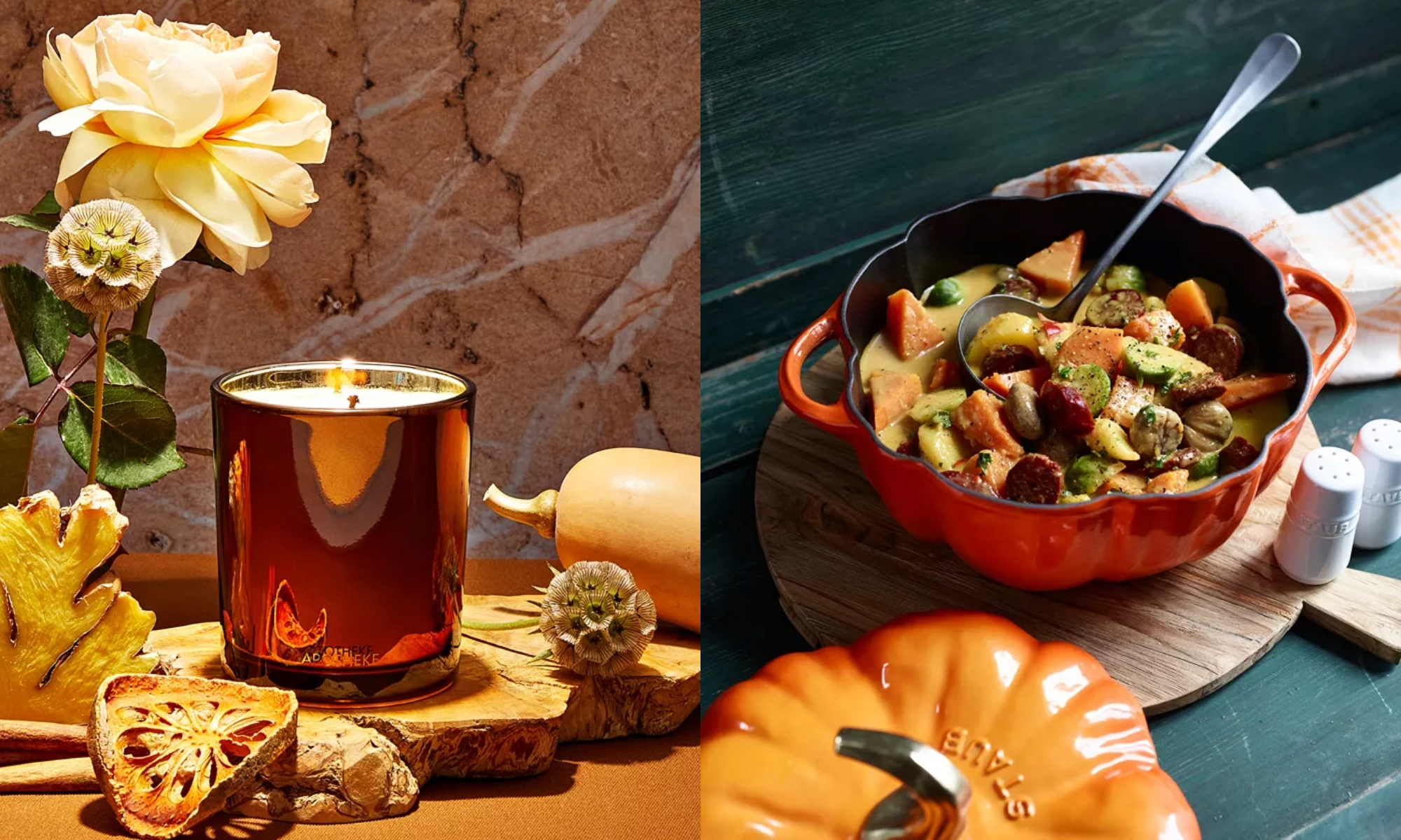 10 Luxe Pumpkin Spice Products Actually Worth the Hype (and Your Money), From Candles to Cocottes
