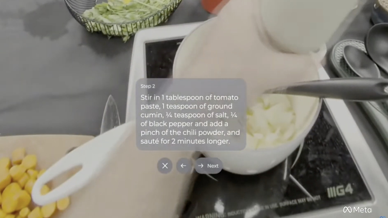 New York Times Cooking is coming to Meta's AI and display glasses