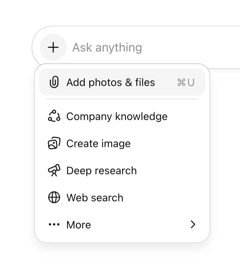 Working with files in ChatGPT