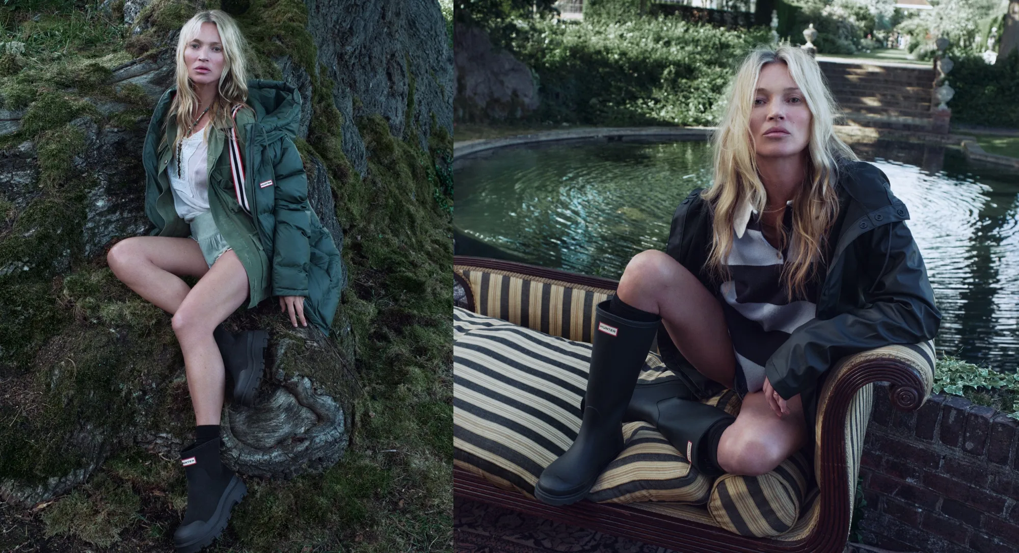 Kate Moss Brings Her Iconic Festival Footwear to the Present Day for Hunter’s 170th Anniversary