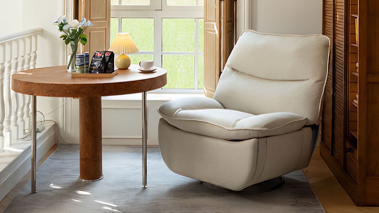 The Flexispot Lotus Swivel Rocker and Recliner Is on Clearance for $250 Plus Free Shipping