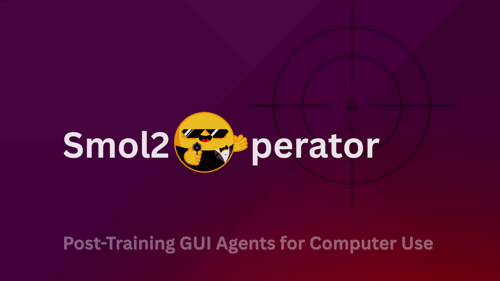 Smol2Operator: Post-Training GUI Agents for Computer Use