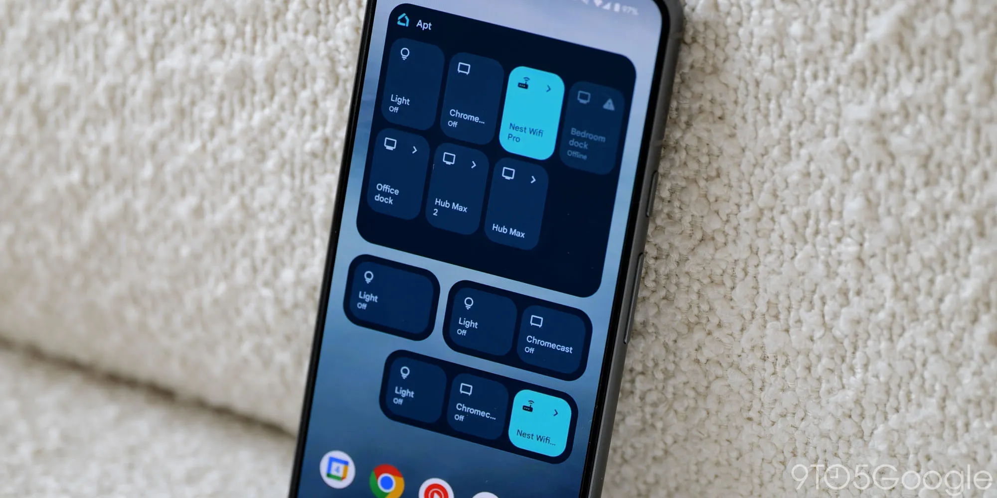 Google Home app brings battery-efficient widget, reduces gray device tiles