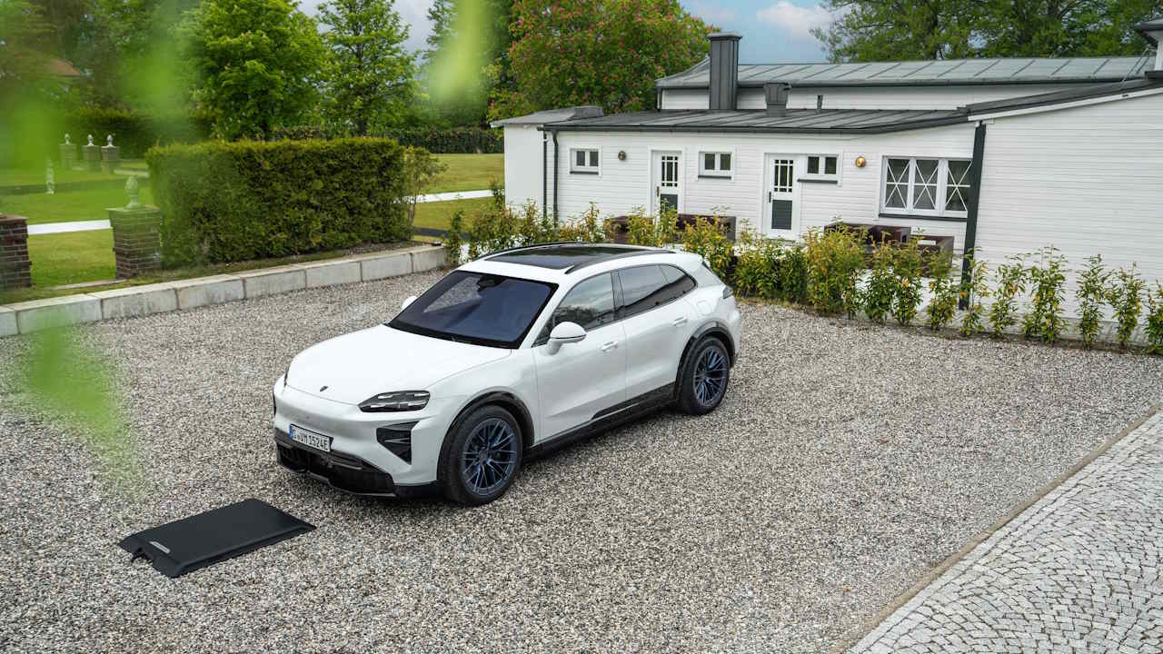 Porsche quietly unveils wireless EV charging