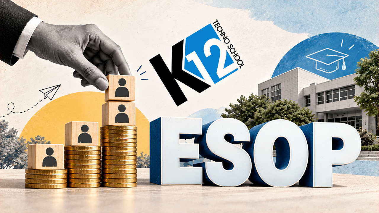 Exclusive: K12 Techno Services grants fresh ESOPs worth $20 Mn
