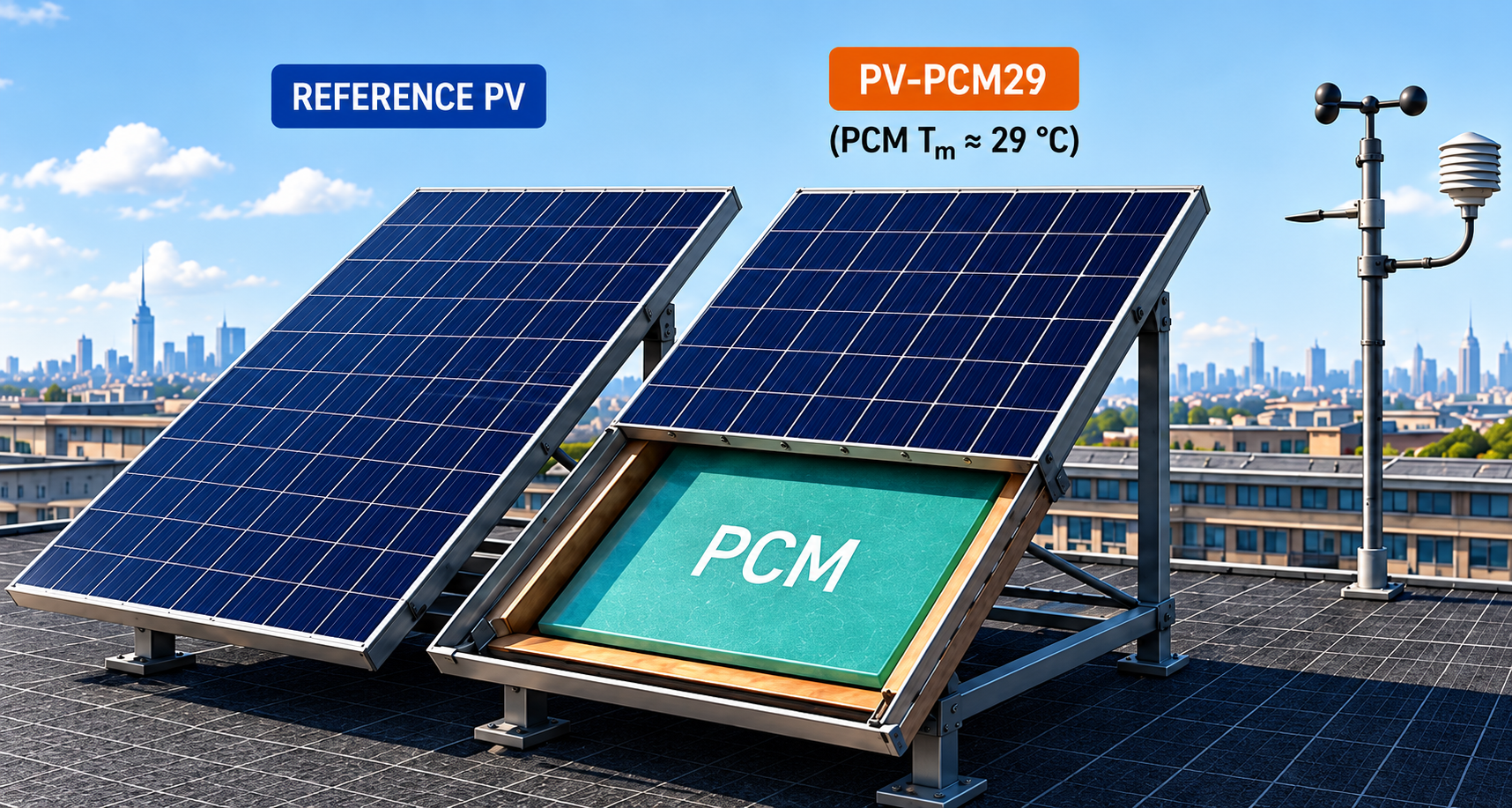 The impact of phase change material on rear-side PV heat transfer