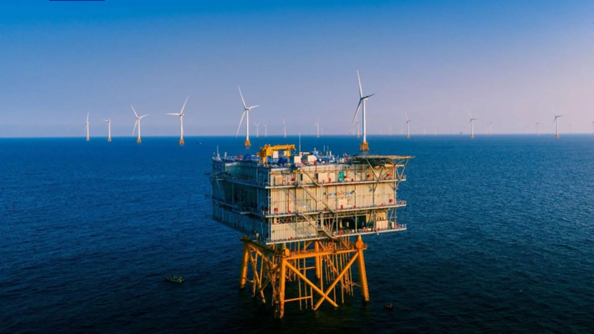 Offshore wind farm with 33 giant 18-MW turbines begins full operation in China