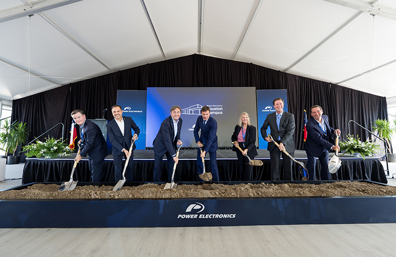 Power Electronics building 40 GW manufacturing campus in Houston
