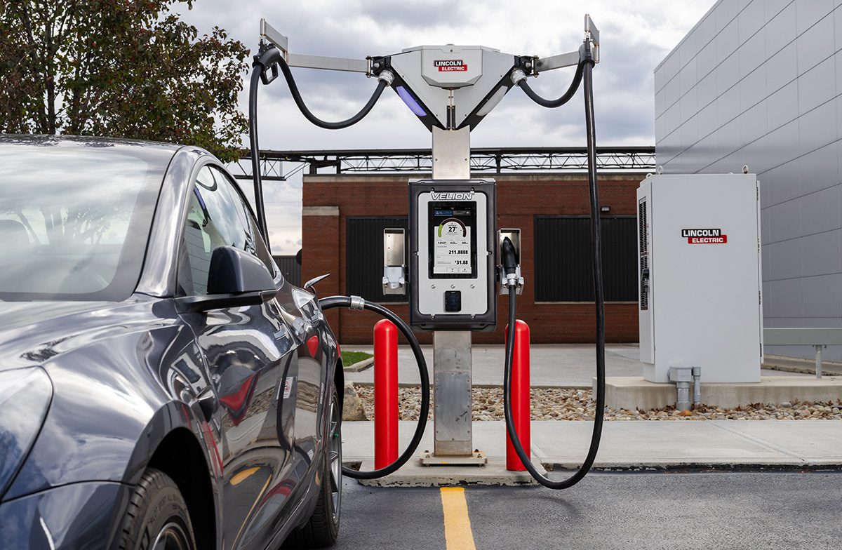 Lincoln Electric’s EV chargers earn NEMA Make It American product certification