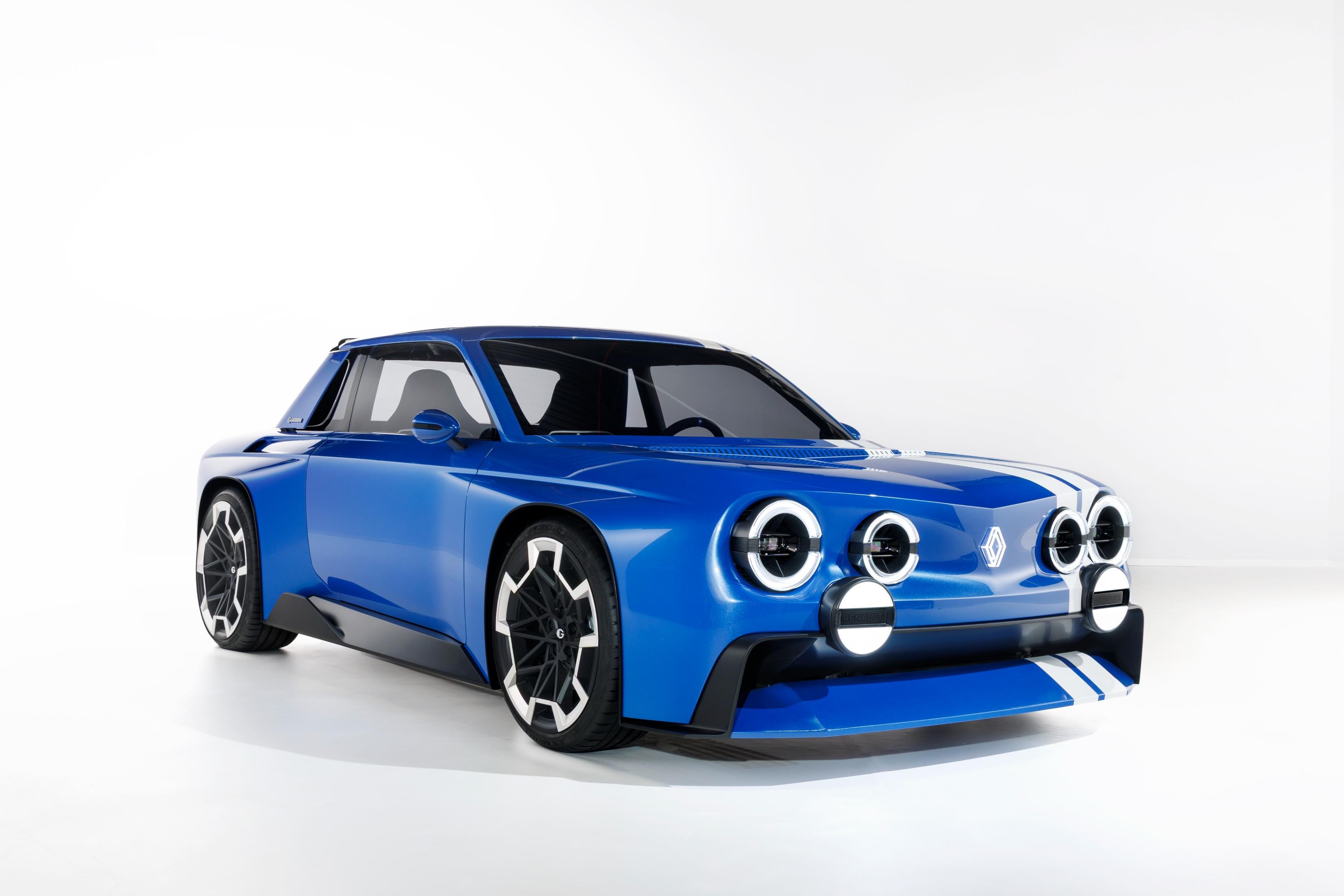 The Renault 8 Gordini Revived as a 270-HP Electric Concept