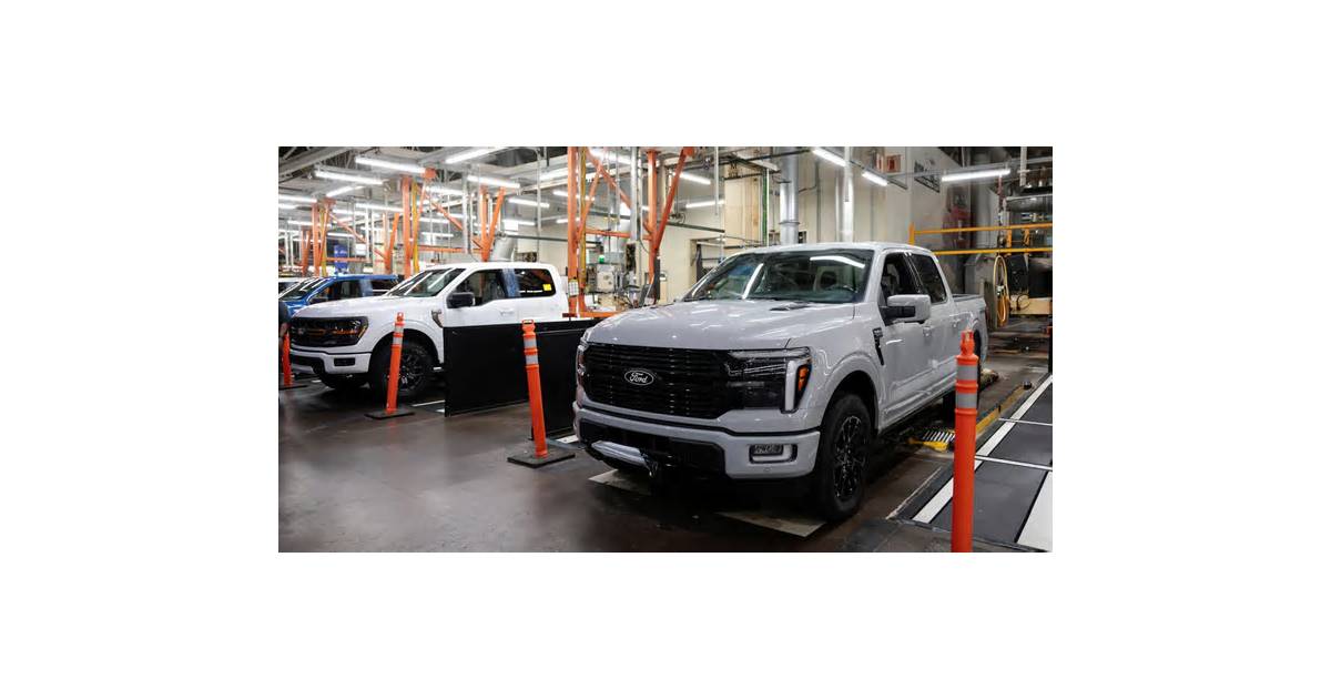 Ford F-150 truck production down for nearly a week at Michigan plant, memo says