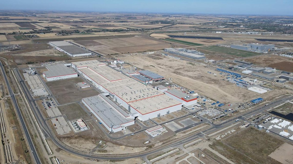 CATL starts trial production of battery cells at its plant in Debrecen, Hungary