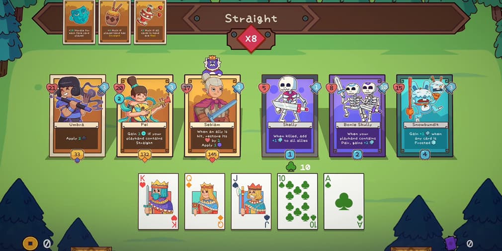 Deckbane is a deckbuilding roguelike inspired by Balatro and Wildfrost, out now on iOS