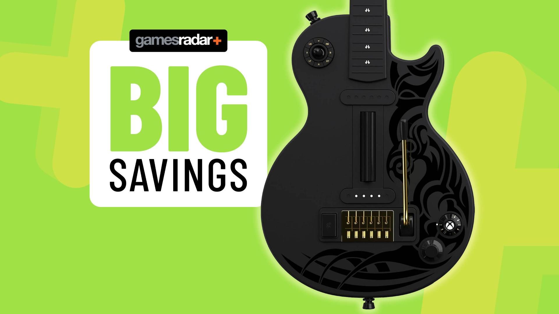 Attention music fans - the CRKD Les Paul guitar controller works with Stage Tour, and it just got a record-low discount at Woot