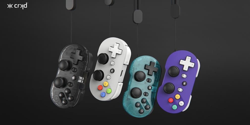 CRKD's Atom+ offers dual 4-way toggle buttons and more in its micro controllers as it hits stores