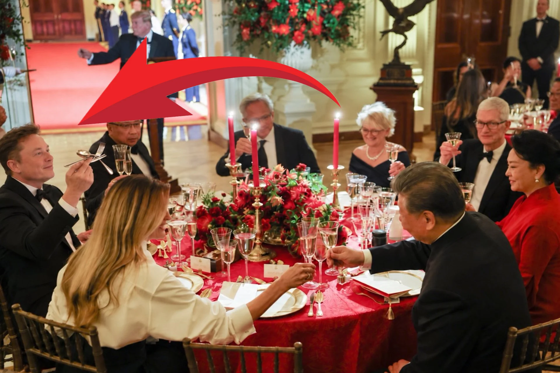 If You Ask Grok, Elon Musk Acted Like a Jackass at the Trump/Xi Dinner