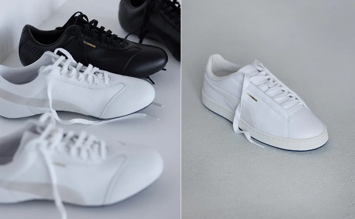 Jil Sander Teases Latest Sneakers With Puma in Milan