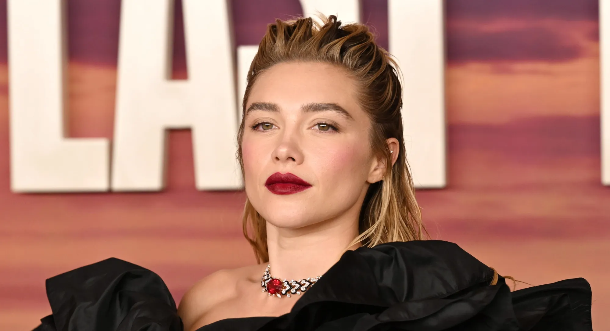 Florence Pugh’s Gothic Rodarte Gown Brings Volume to the ‘East of Eden’ Red Carpet
