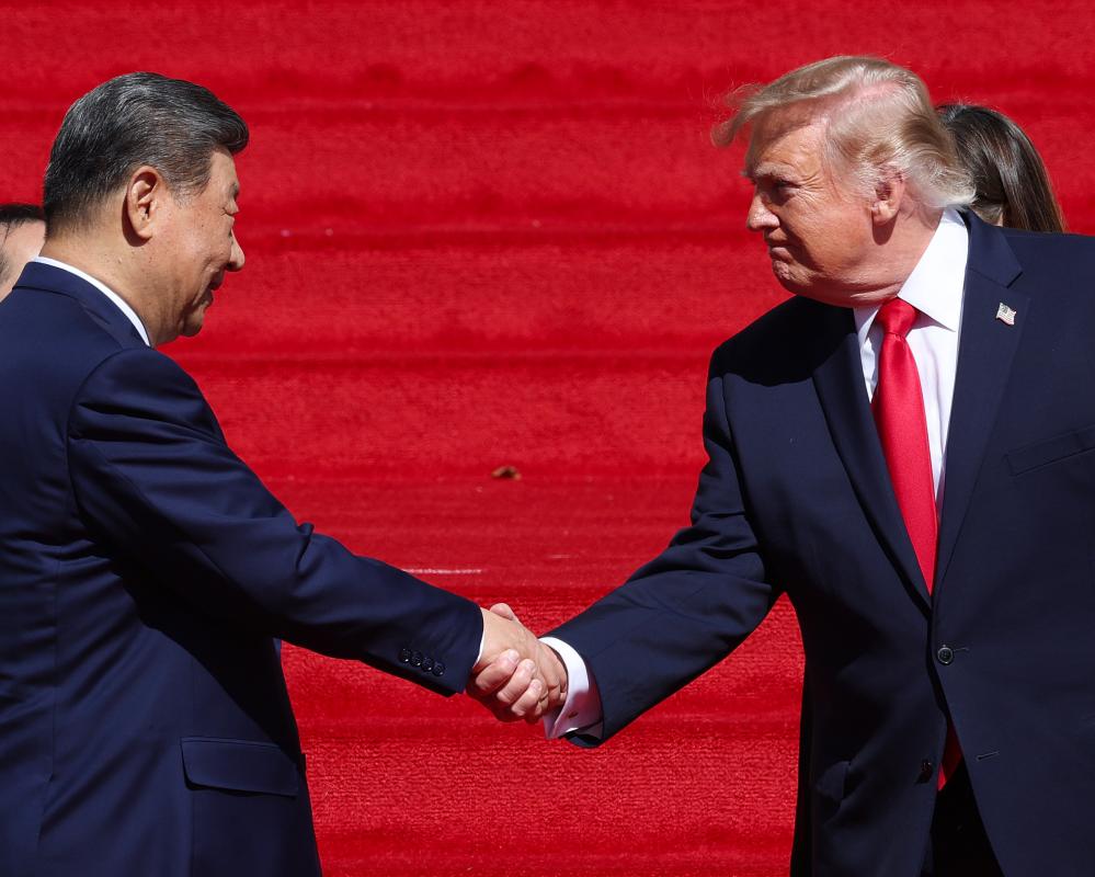Trump and Chinese president Xi end summit without major agreement on AI