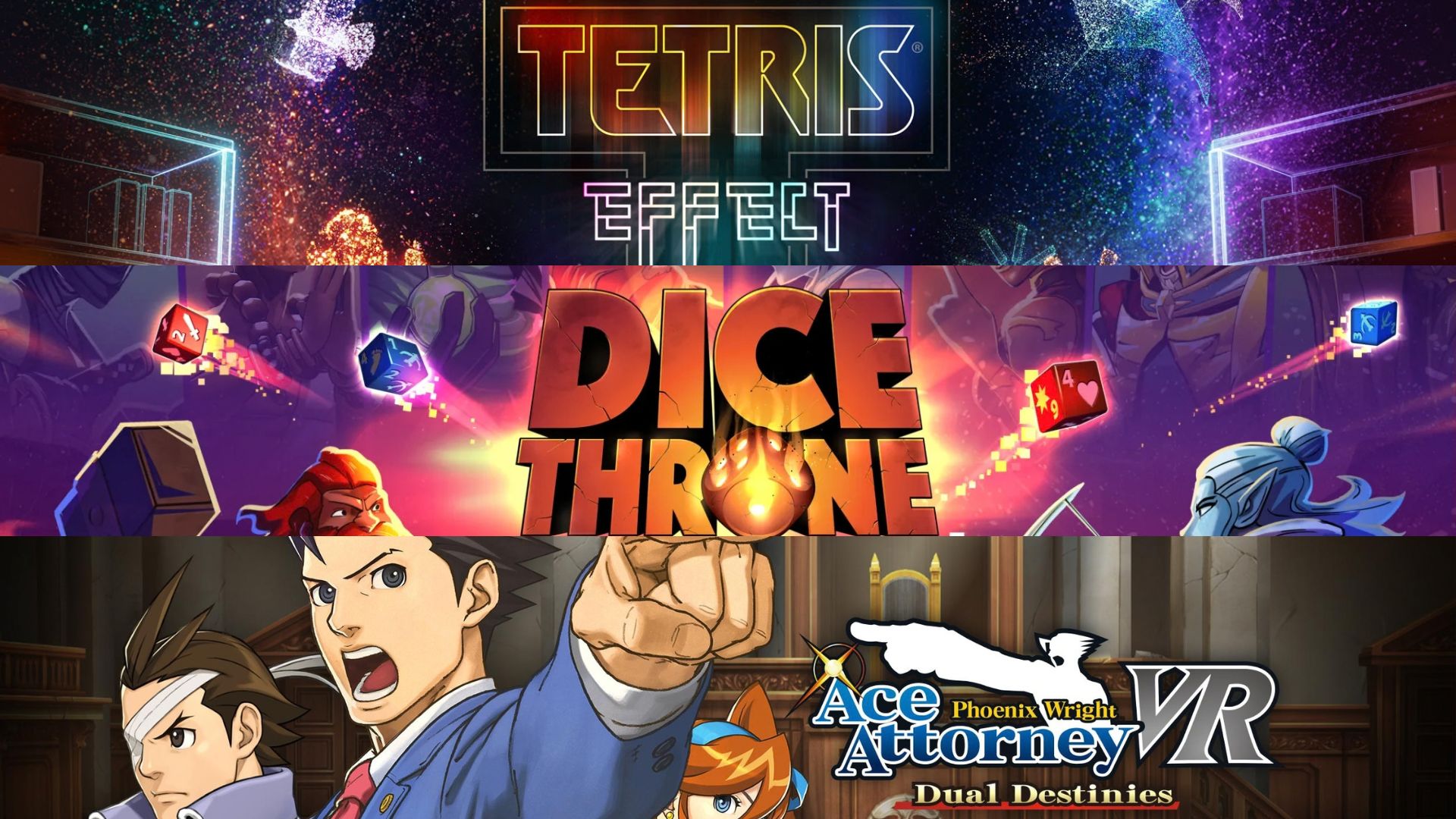 Tetris, Phoenix Wright, and Dice Throne are coming to Meta VR Glasses