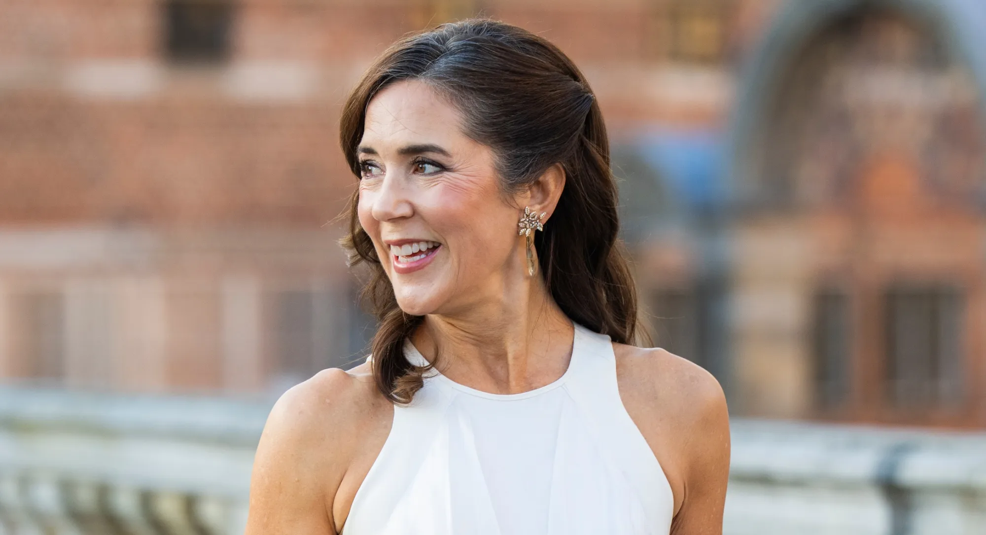 Queen Mary of Denmark Just Revived Her Toni Maticevski Airy White Dress