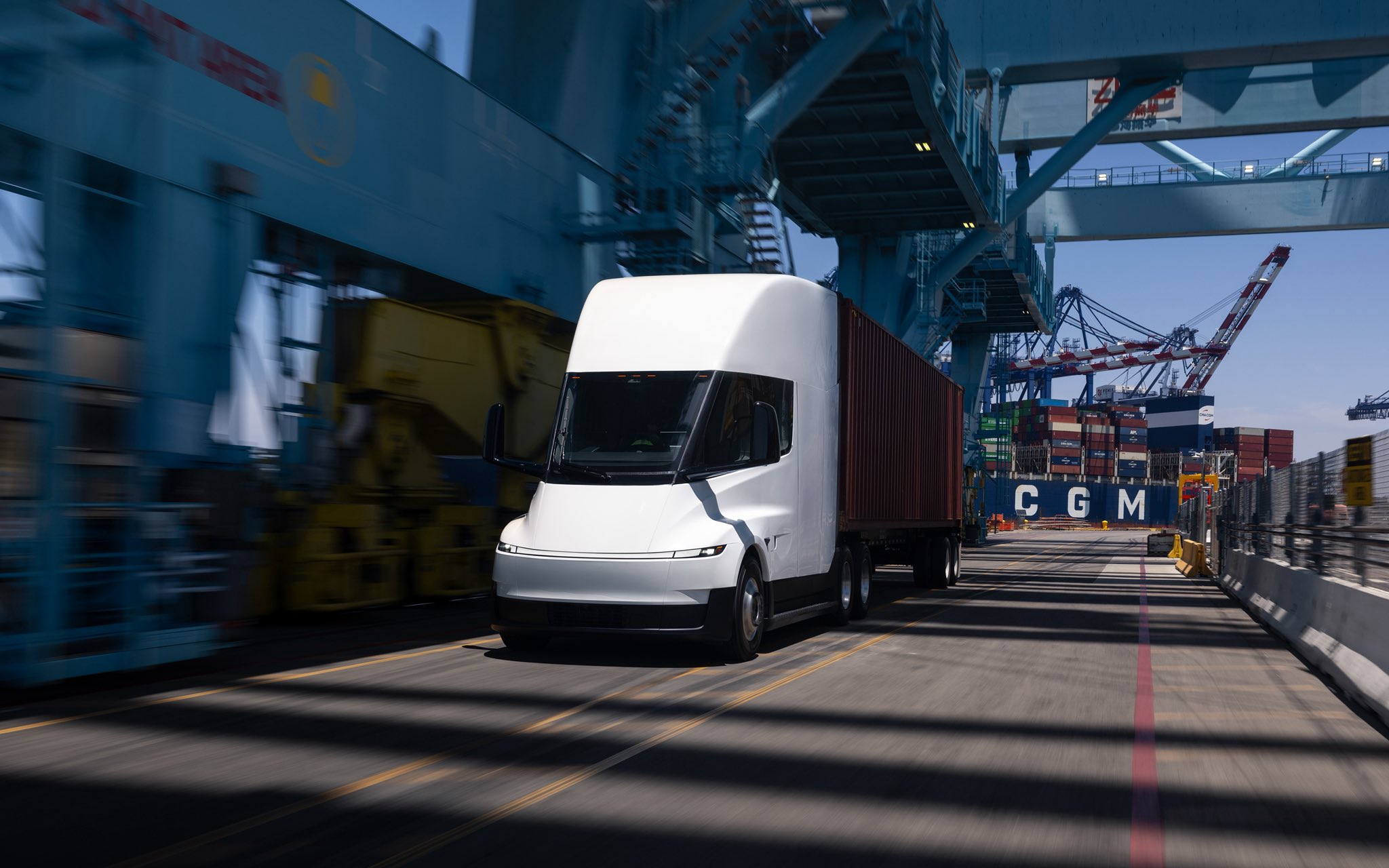 Tesla officially begins mass production of Semi electric trucks, says they “require almost no maintenance”