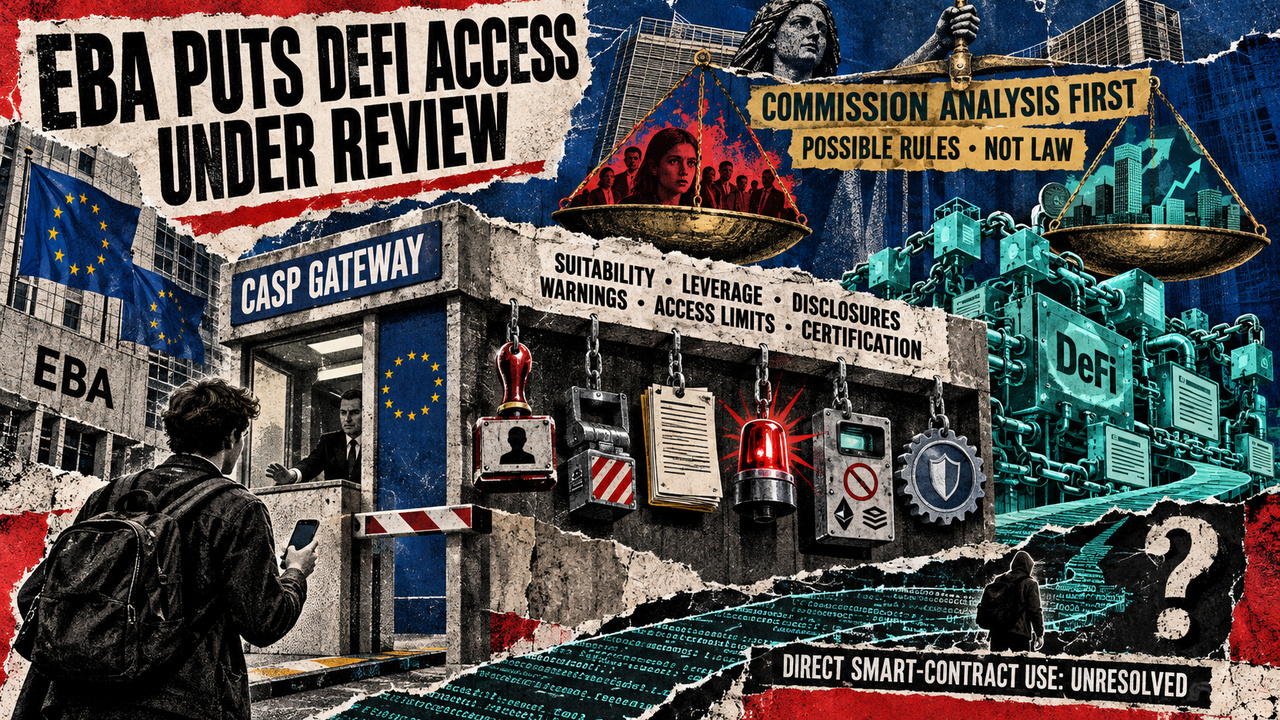 EU faces September 30 clock to decide future of DeFi loans
