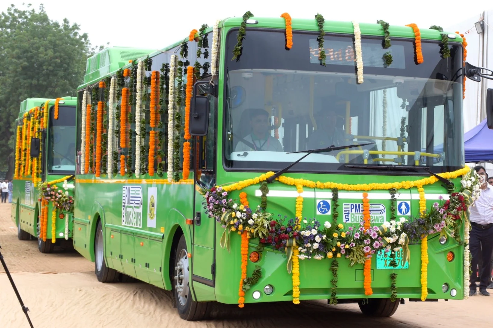 India: Gujarat deploys 30 electric buses in Gandhinagar