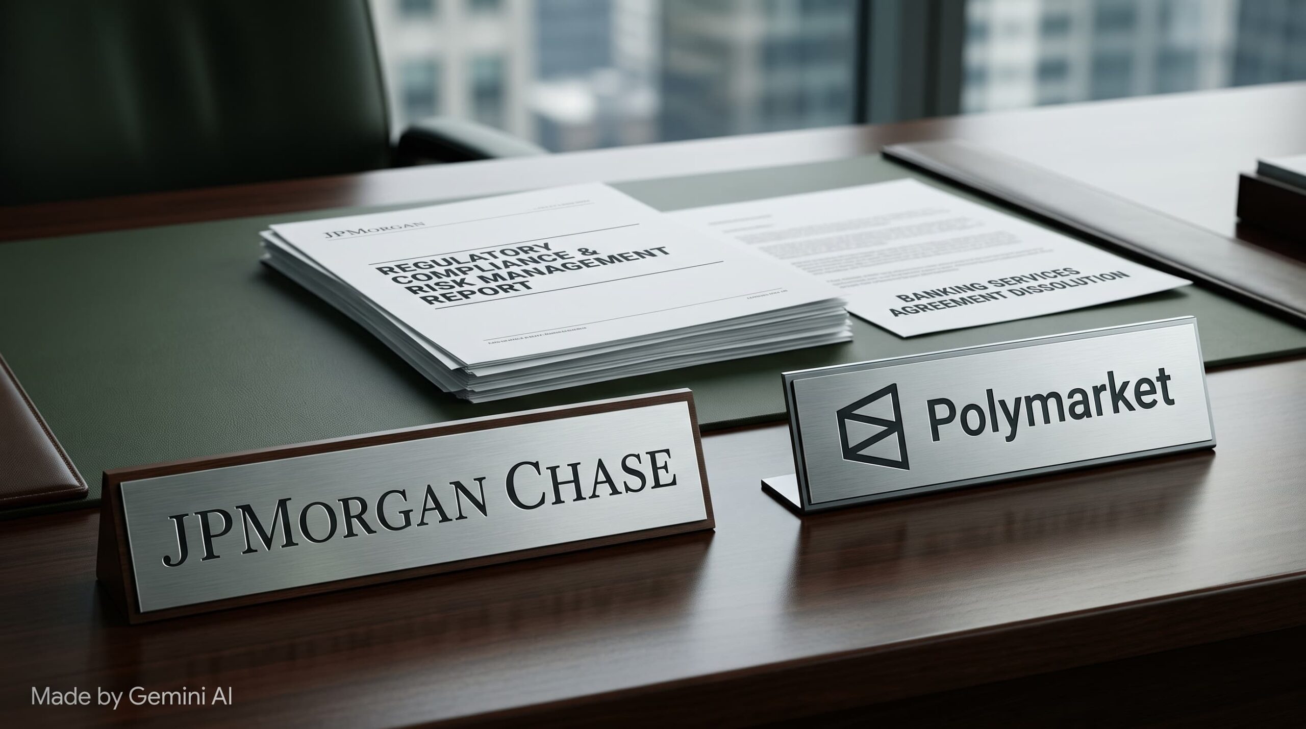 JPMorgan Cut Polymarket Banking Ties Over Regulatory Concerns