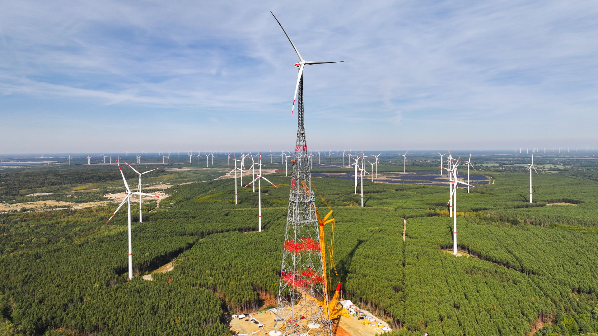 Germany builds world’s tallest wind turbine, reaches nearly 1,200 feet height