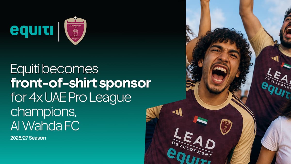 Equiti Group Expands Al Wahda FC Shirt Sponsorship for 2026-27 Season