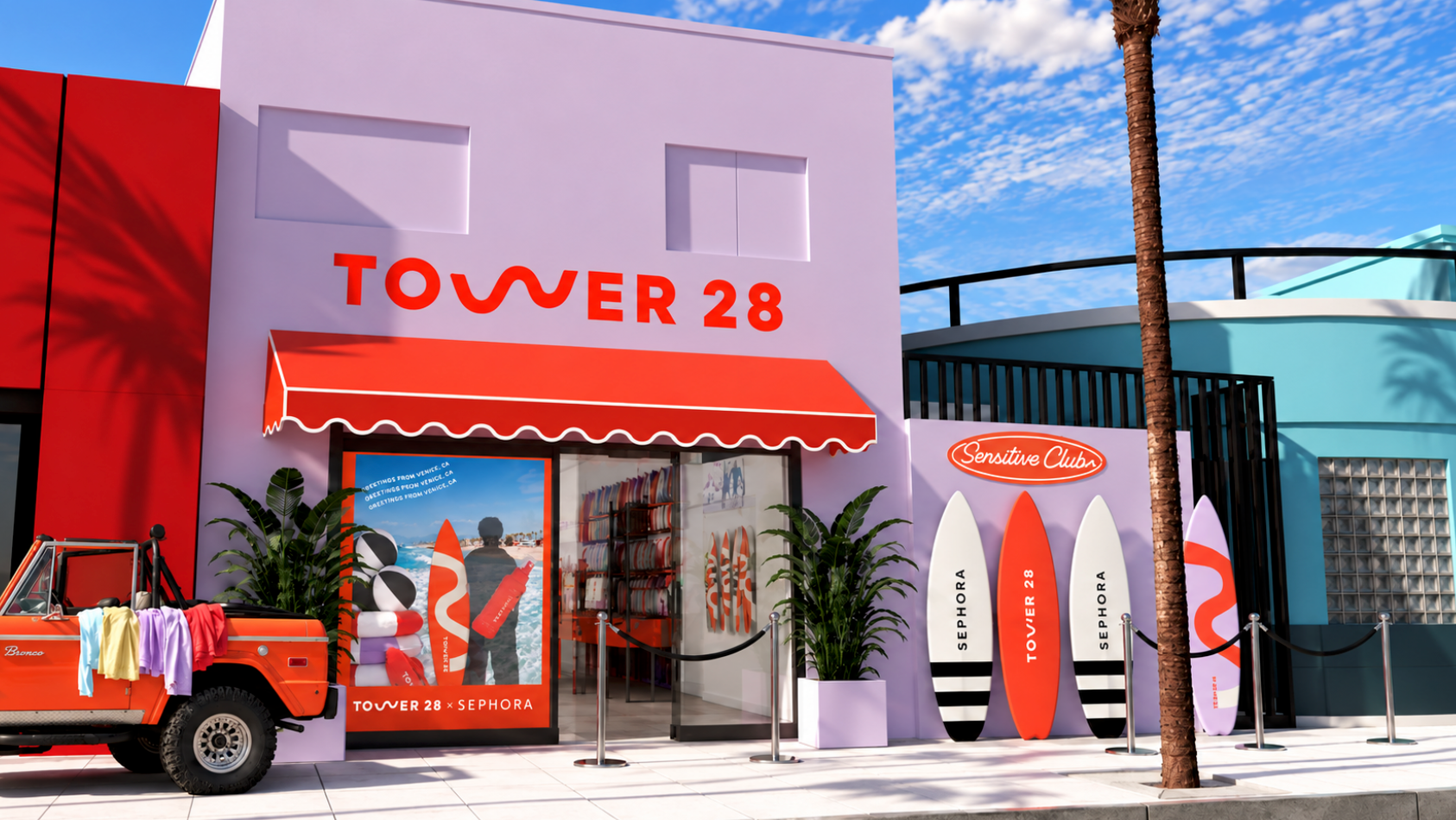 Tower 28 Opens First Pop-up With Sephora