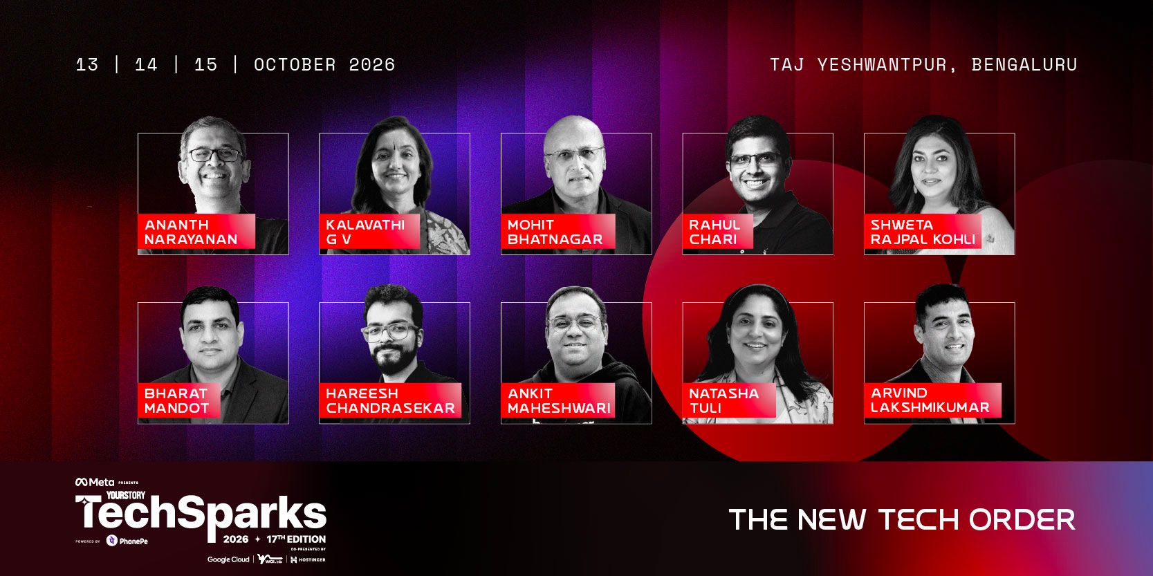 From fintech to semiconductors, TechSparks 2026 brings more voices to the New Tech Order