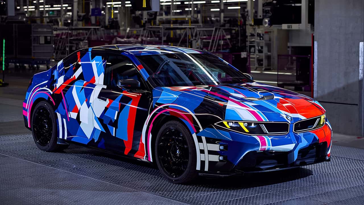 The BMW M3 EV Is Almost Done Hiding