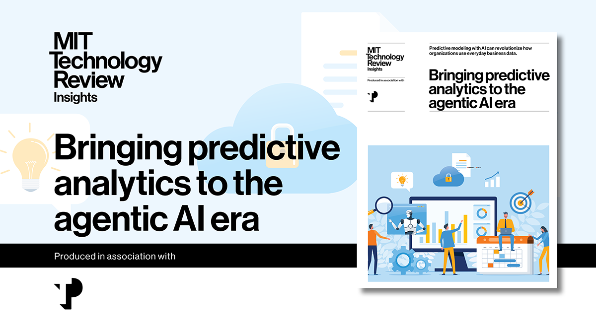 Bringing predictive analytics to the agentic AI era
