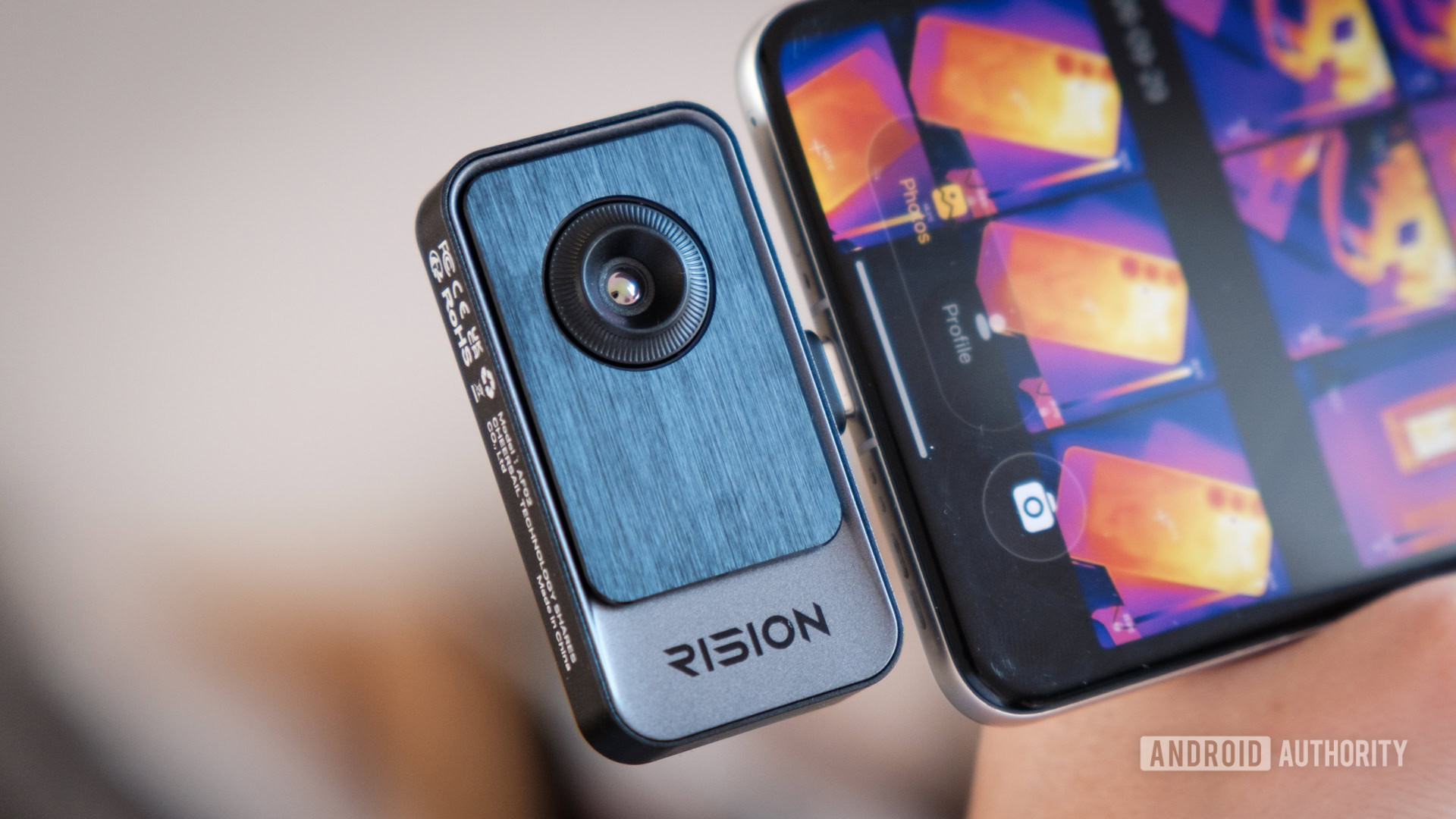 I turned my phone into a thermal camera with the RISION Magic Pro
