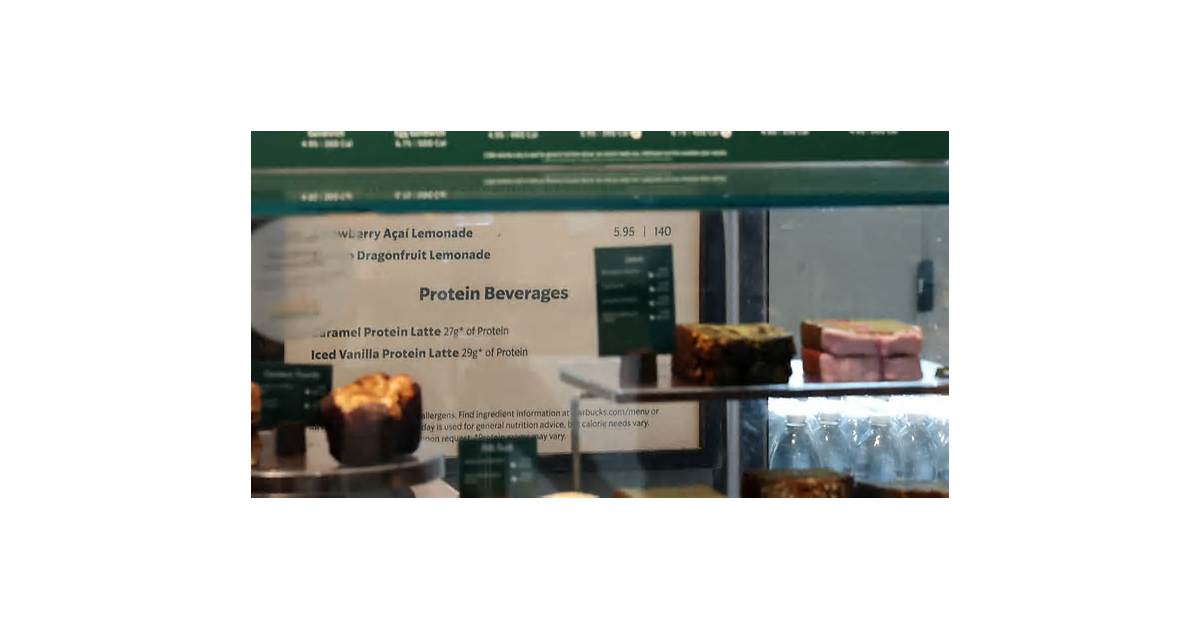 Starbucks sued over 'sugar-free' claims for protein beverages