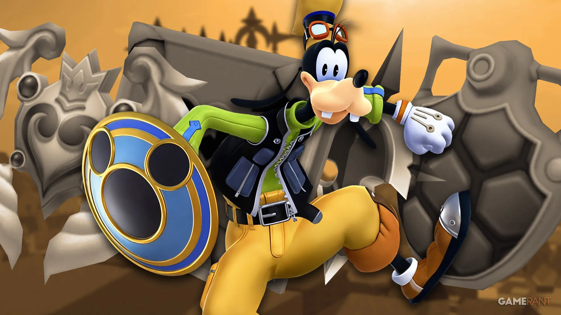 Kingdom Hearts 2 Final Mix: Goofy Weapon Locations & Stats