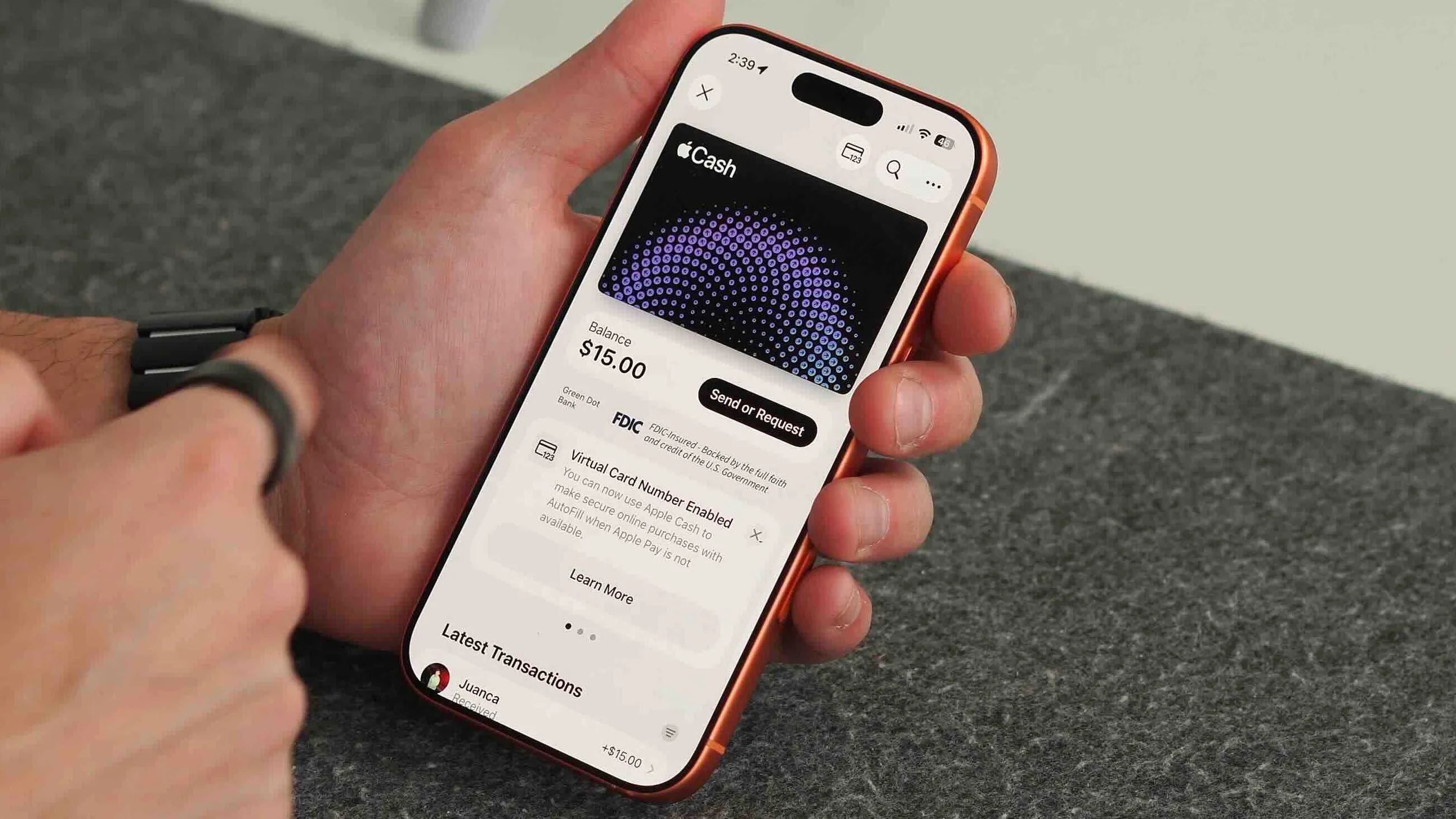 Apple notifies Apple Cash users about two upcoming changes
