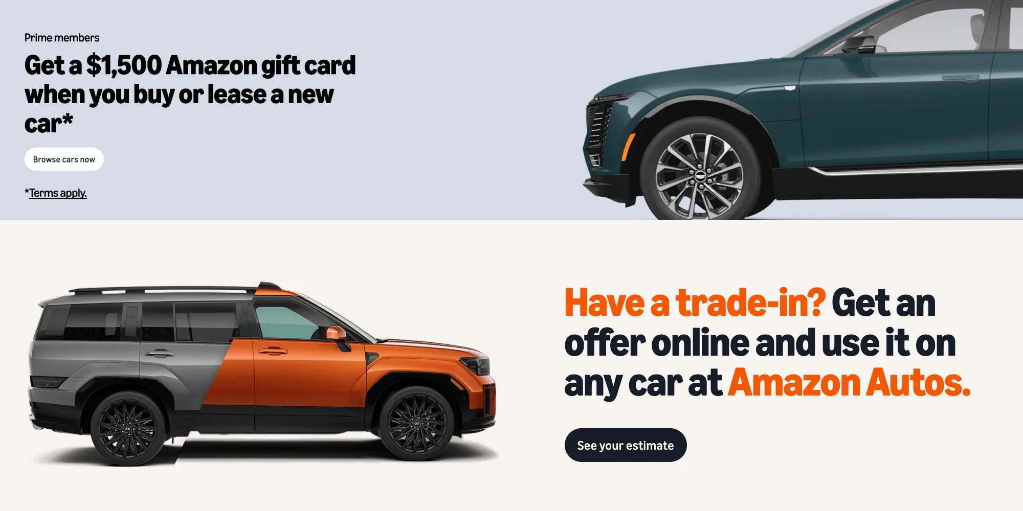 Score a FREE $1,500 Amazon gift card with Amazon Autos purchase during Prime Day