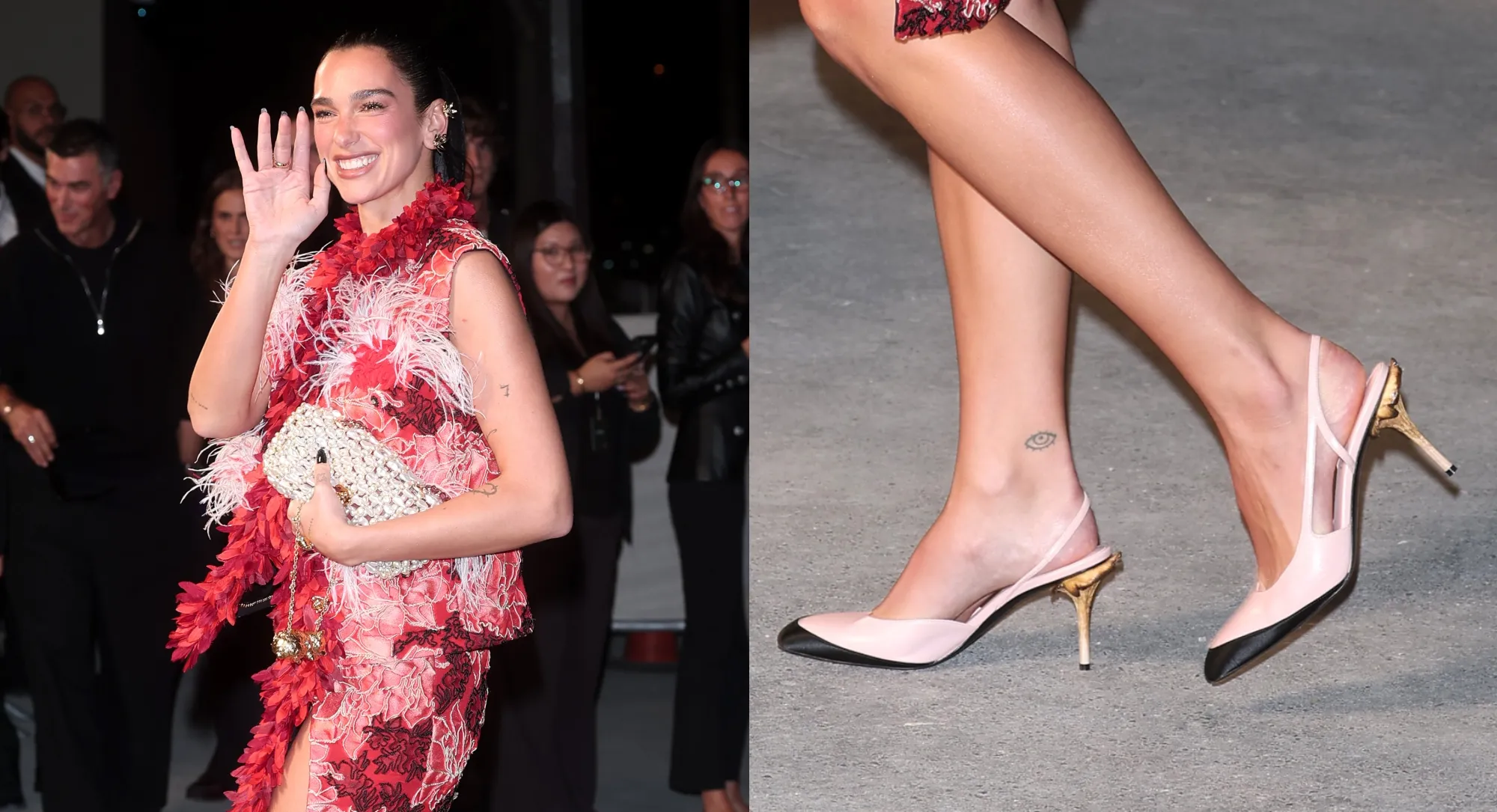 Dua Lipa Slips Into Chanel Mushroom Slingbacks That Continue the Brand’s Garden Details Trend