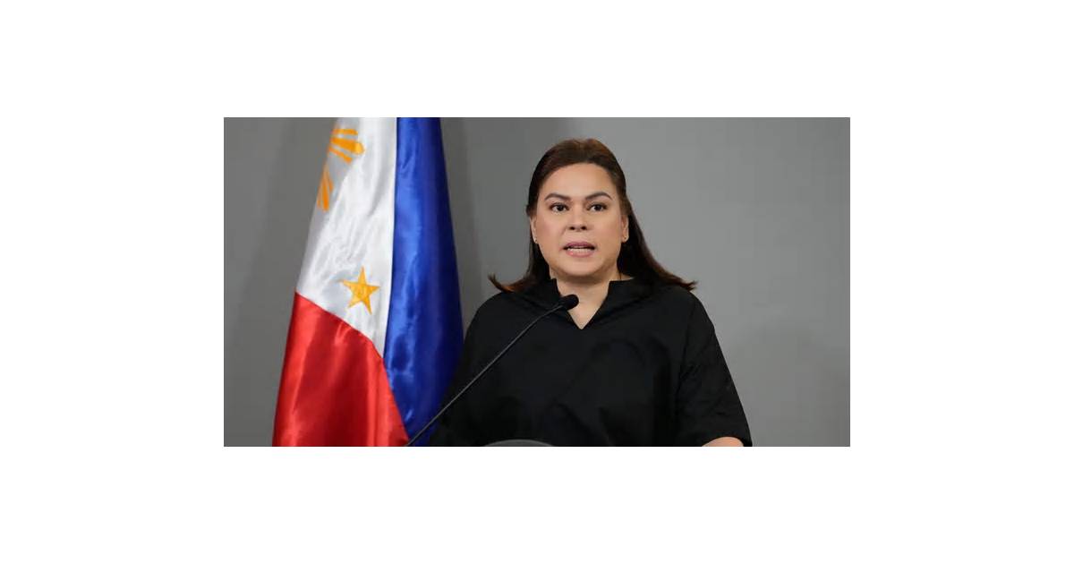 China Money Linked to Philippine VP Duterte’s Spouse Under Probe