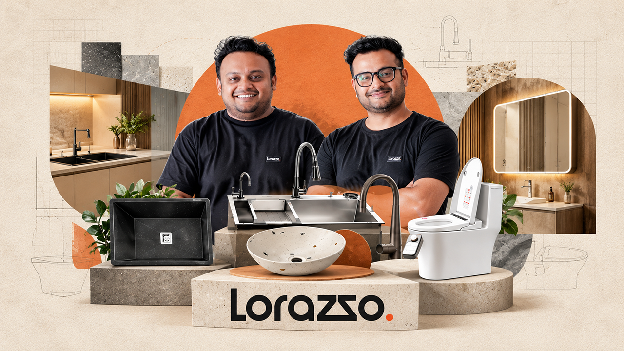 Sauce leads Rs 15 Cr funding round in kitchen and bathroom brand Lorazzo