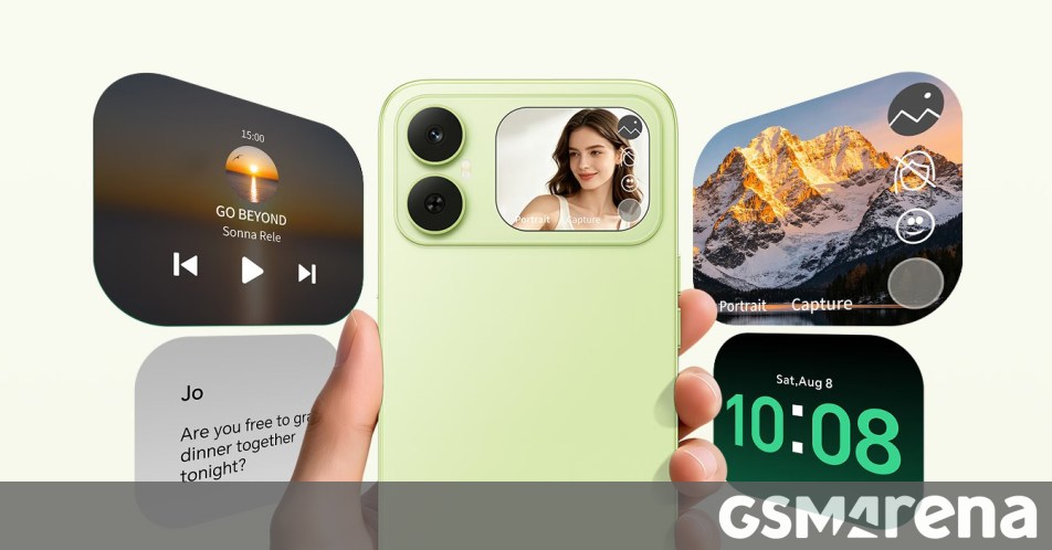 Honor Play20C is also official with a rear touchscreen