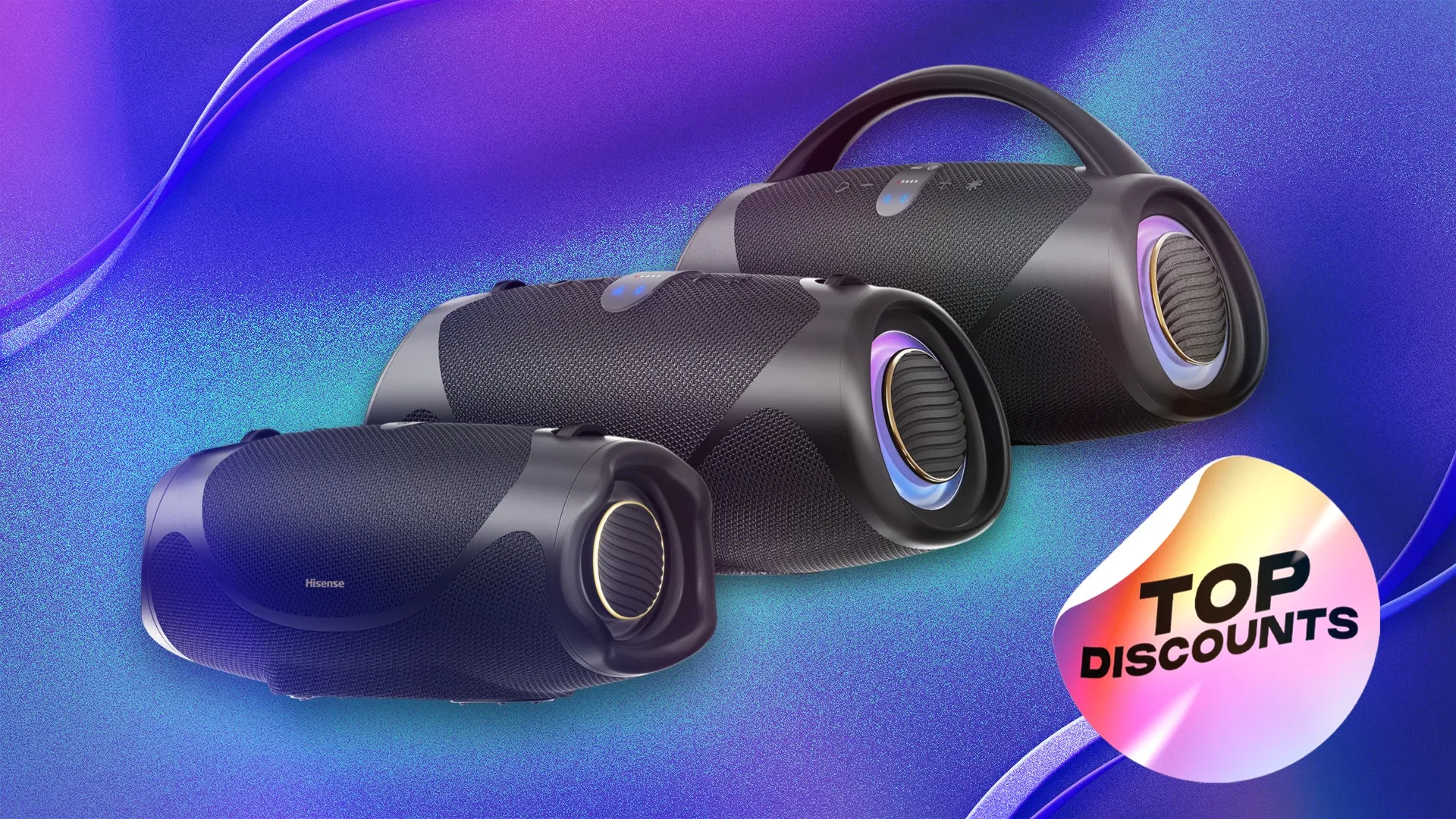 Take the Party Outside With Hisense’s Brand New Speakers, Now on Sale for Prime Day