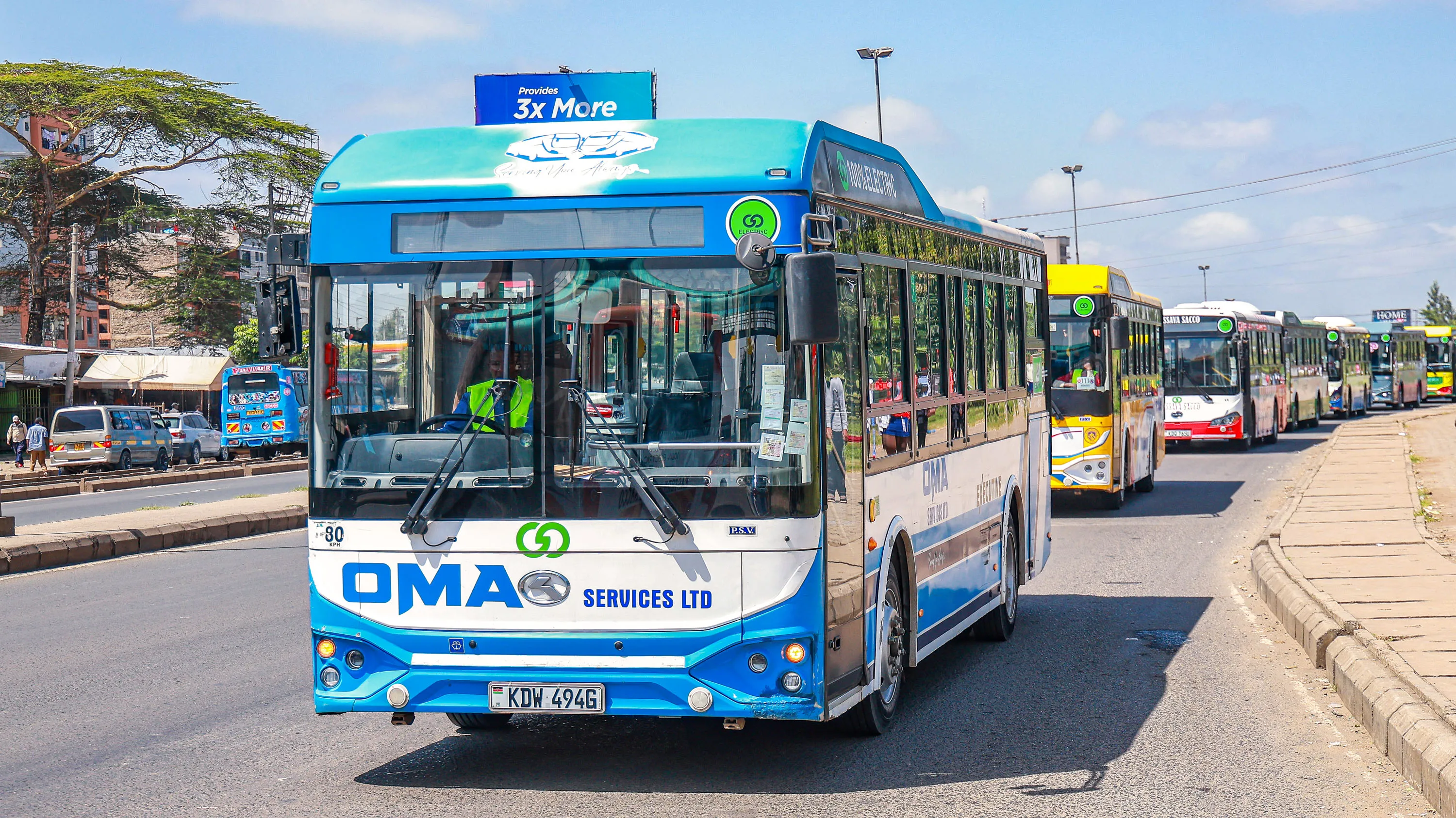 BasiGo and its fleet of electric buses