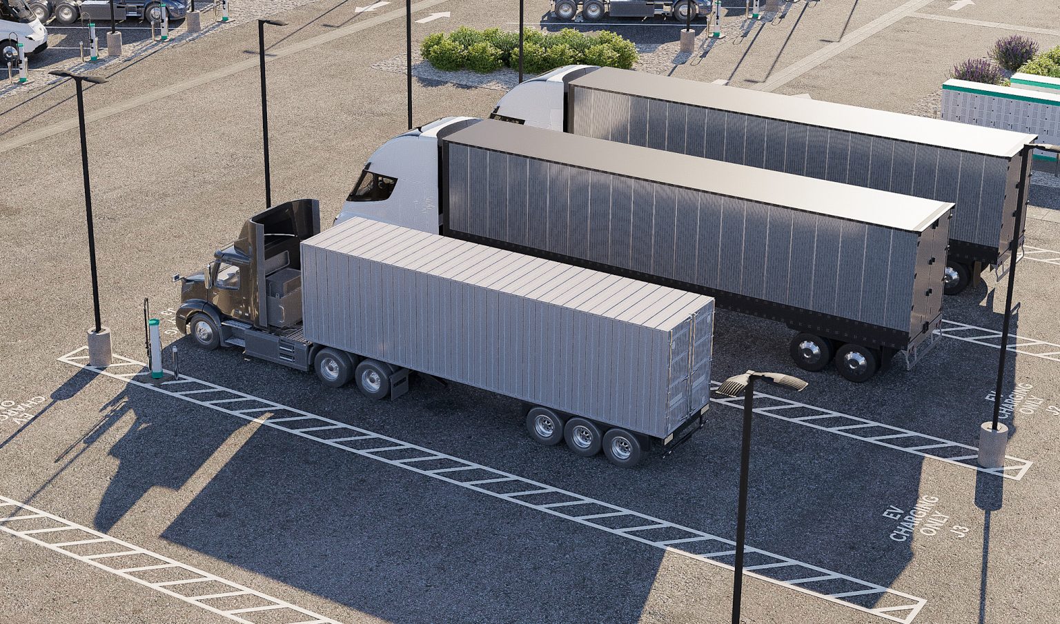 EV Realty acquires industrial property for electric truck charging hub in Ontario, California