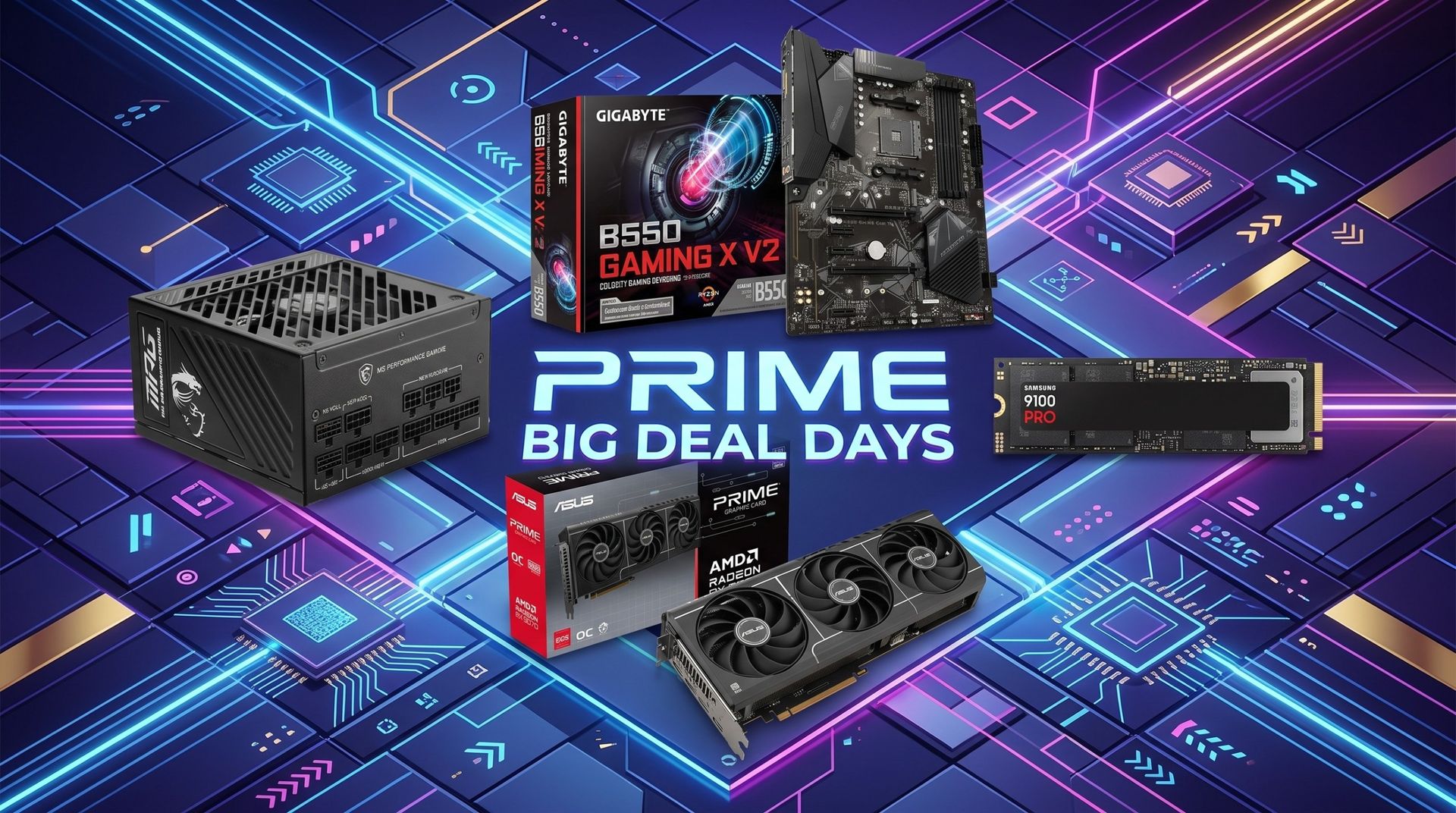 These 9 PC component deals are the best I found during Amazon's Big Deal Days