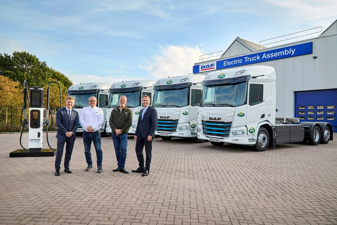 Arla Foods expands e-truck fleet with four DAF XD Electrics