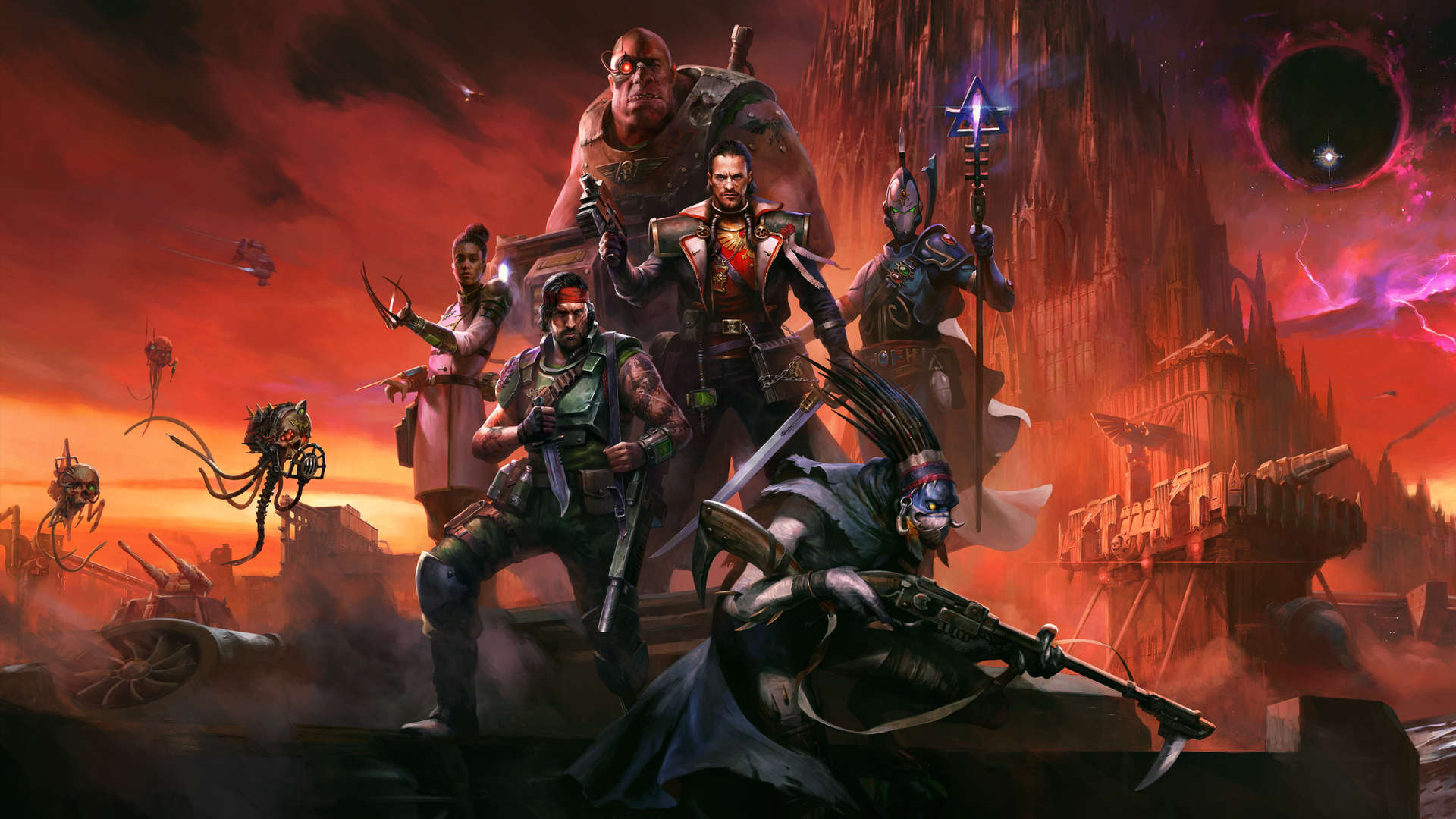 Exclusive – Warhammer 40,000: Dark Heresy will let you be a crooked cop, pinning crimes on the innocent, or follow in good boy Gregor Eisenhorn's footsteps